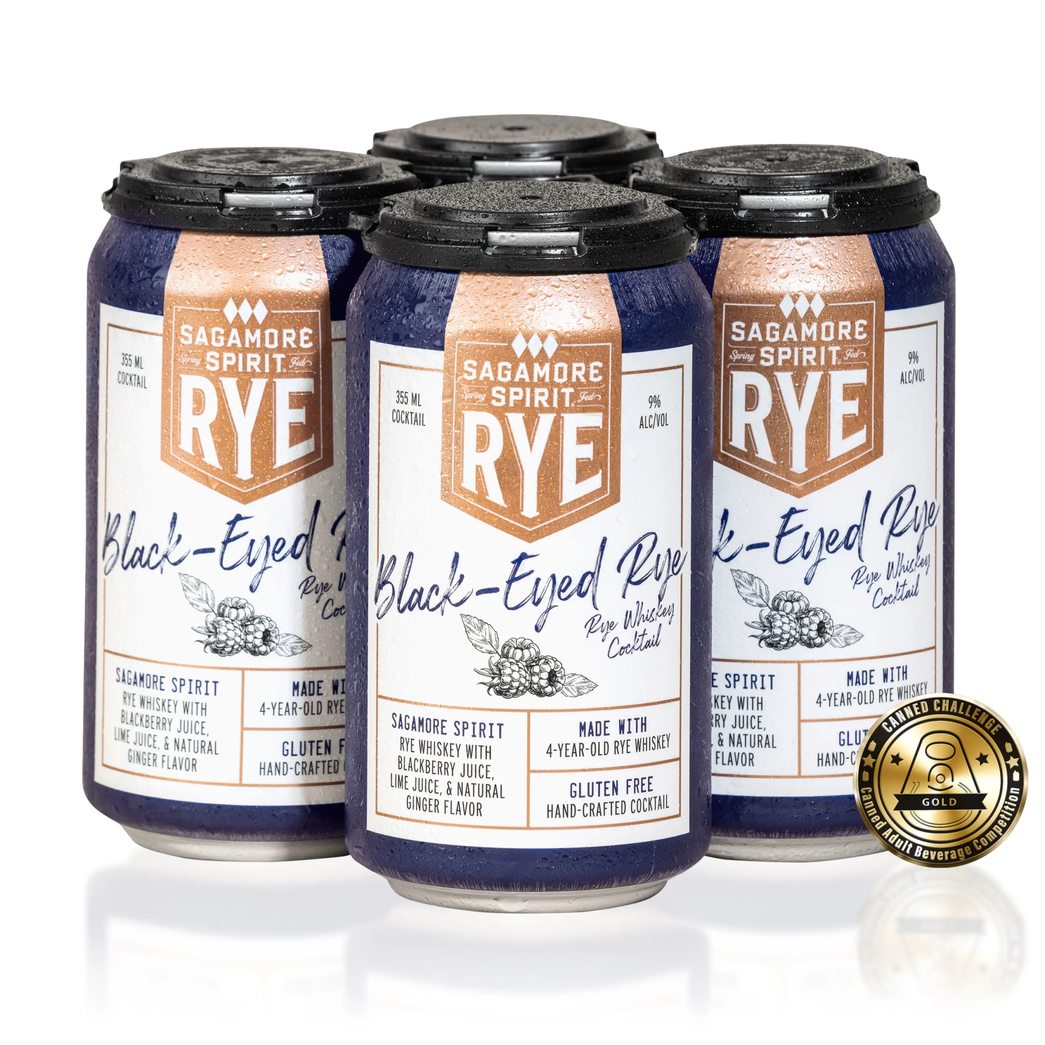 Sagamore Spirit Black Eyed Rye Canned Cocktail
