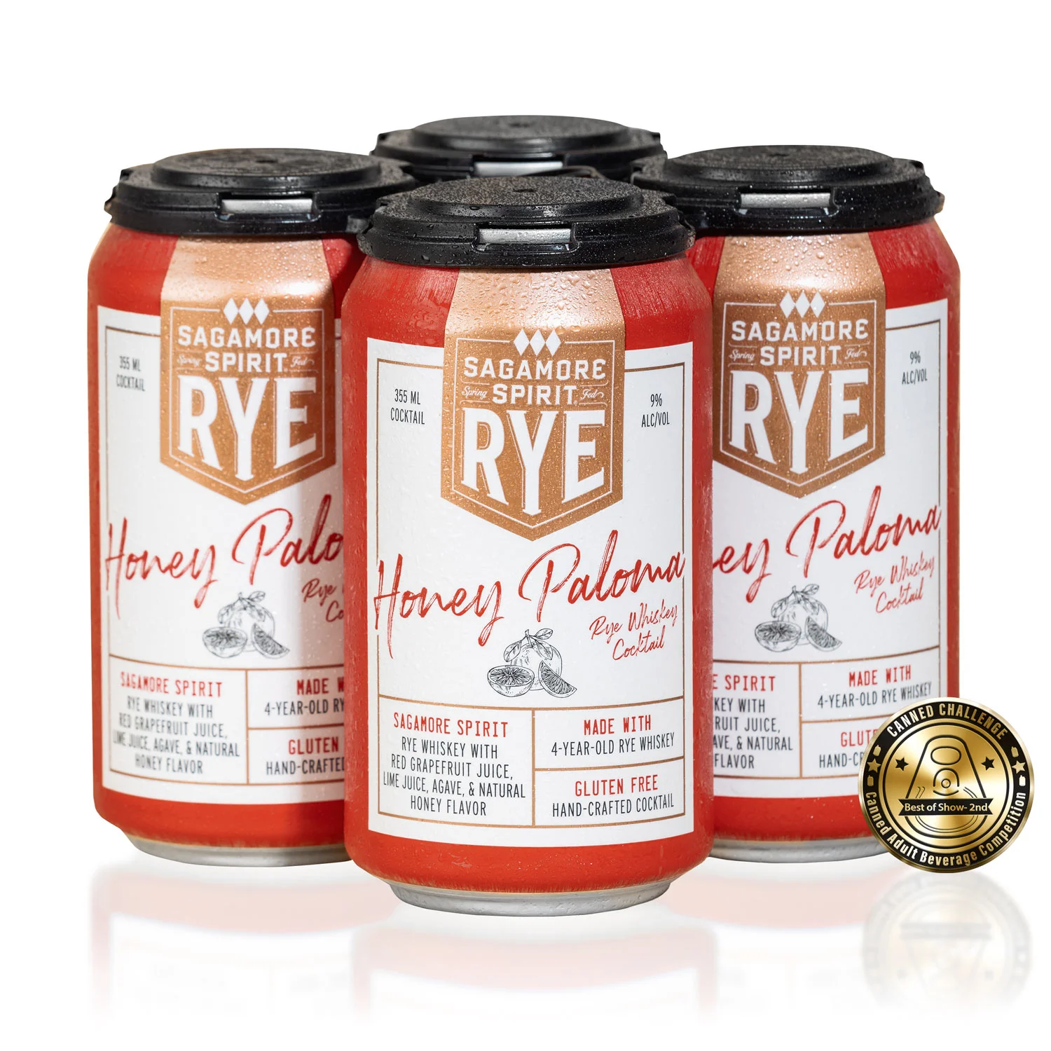 Sagamore Spirit Honey Paloma Canned Cocktail