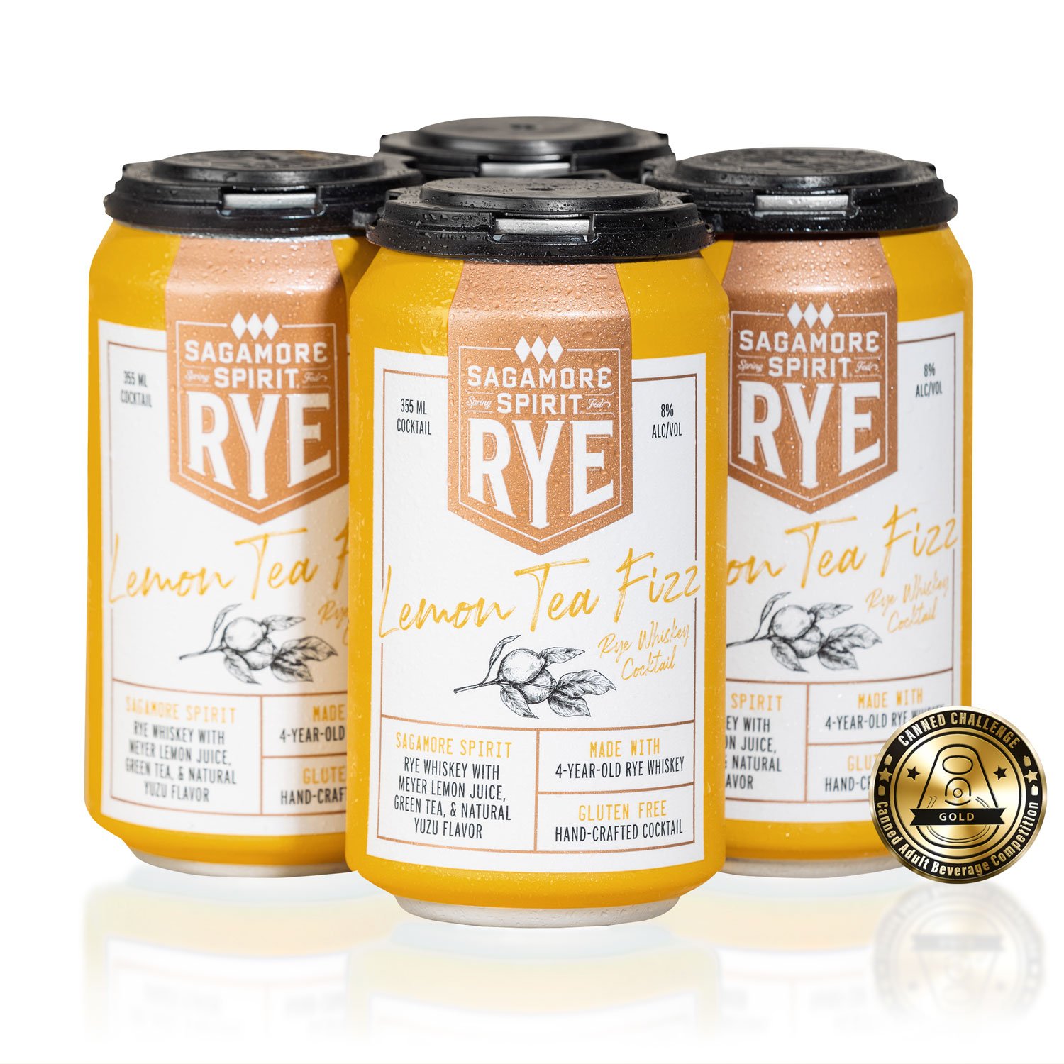 Sagamore Spirit Lemon Tea Fizz Canned Cocktail