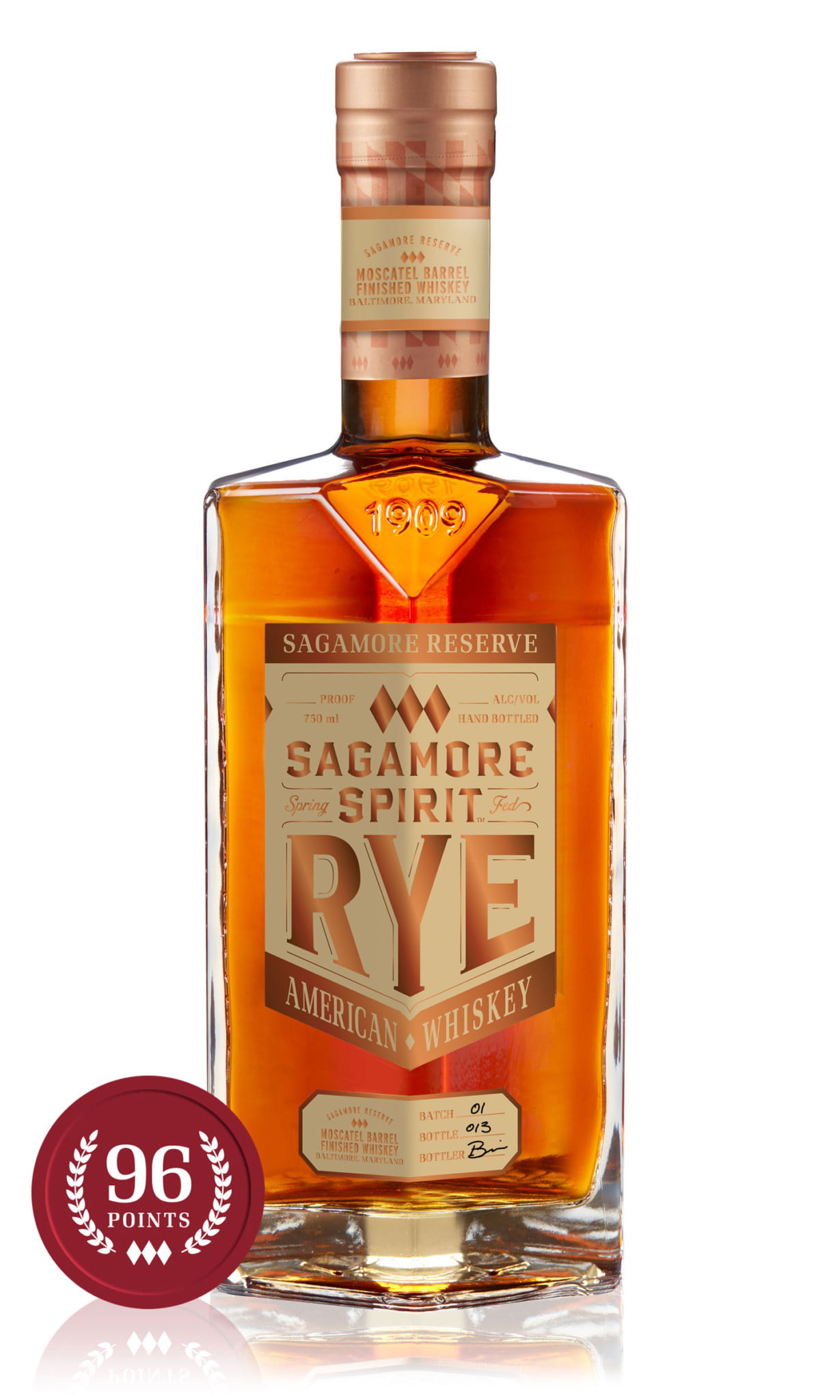 Sagamore Spirit Moscatel Barrel Finished Rye Whiskey