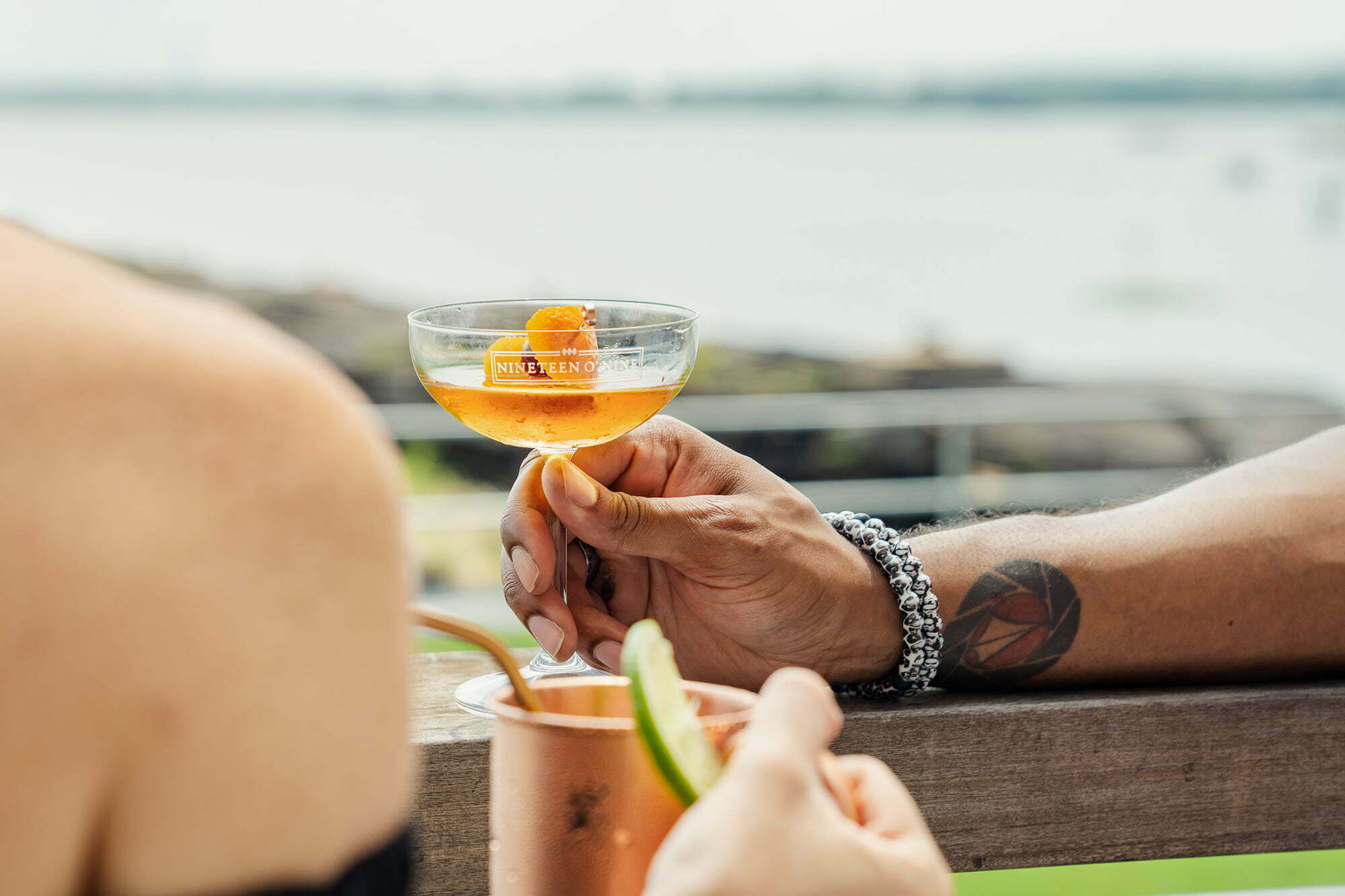 Whiskey on the Waterfront Food and Drink